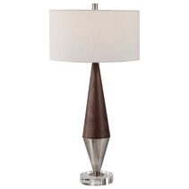 Haldan Table Lamp Brushed Nickel - 28211