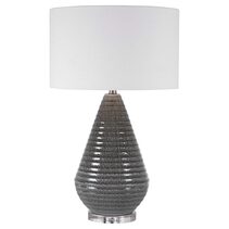 Carden Table Lamp Smoke Grey - 28273