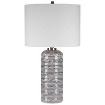 Alenon Table Lamp Light Grey - 28354-1