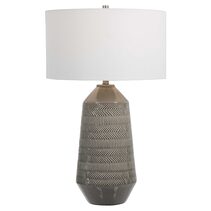 Rewind Table Lamp Soft Grey - 28375