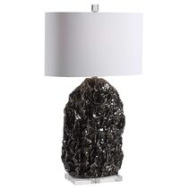 Wrinkle Table Lamp Black - 28418-1