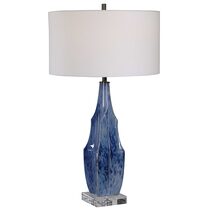 Everard Table Lamp Blue - 28425-1