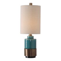 Rema Table Lamp Antique Turquoise - 29685-1