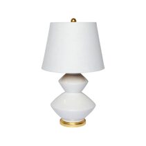 Baldwin 1 Light Table Lamp White / Gold - 11839