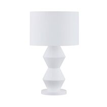 Abstract 1 Light Table Lamp White - 12281