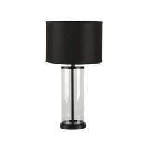 Left 1 Light Table Lamp Black - B12259
