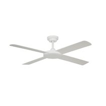 Pinnacle V2 52" DC Ceiling Fan White With White Blades - P2200