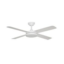 Pinnacle V2 52" DC Ceiling Fan With Dimmable 18W LED White / Tri-Colour - PL2205