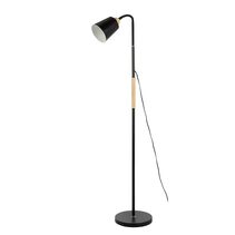 Bontak Floor Lamp Wood / Black - BONTAK-F/L Black/Wood