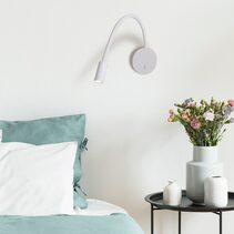 Eye 3W LED Wall Light with Switch White / Warm White