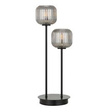 Bobo 2 Light 6W LED Table Lamp Black / Warm White - BOBO TL2-BKSM