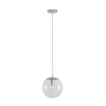 Bubble-200 Clear Glass Pendant Chrome - 31452