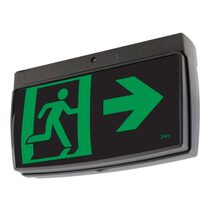 One Box Surface Mounted LED Exit Sign - 19874/05