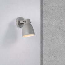 Adrian 240V E27 Wall Light Grey - 48801011