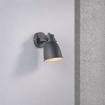Adrian 240V E27 Wall Light Black - 48801003