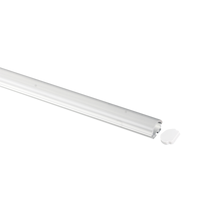 LED Strip 1 Metre Curved Channel Silver - SLT1000