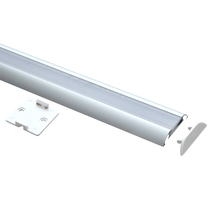 SLT LED Strip 2 Metre Surface Mounted Cabinet Channel Silver - SLT3050/2M