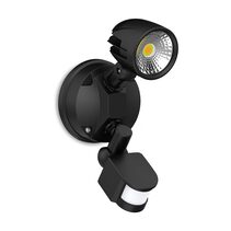 Condor 13W LED Single Spotlight With Sensor Black / Tri-Colour - CONDOR SENSOR-13961