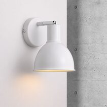 Pop 240V E27 Wall Light White - 45841001