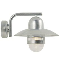 Nibe Industrial Outdoor Wall Light Galvanized - 24981031