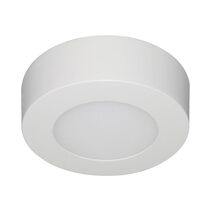 Low Profile 6W LED Round Oyster White / Tri-Colour - SURFACETRI1R