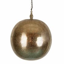 Scorpius Perforated Ball Pendant Extra Large Nickel - ZAF12078