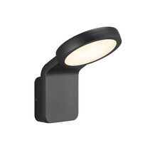 Marina 10W LED Wall Light Black / Warm White - 46821003