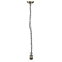 Albany 1 Light Vintage Chain Suspension Antique Brass - OL69322AB