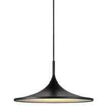Skip 14W Dimmable LED Pendant Small Black / Warm White - 46333003