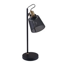 Rustica 1 Light Desk Lamp Black - 22519