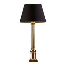 Wiltshire Table Lamp Antique Brass With Shade - ELPIM50894AB
