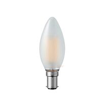 Filament Frosted Candle LED 4W B15 Dimmable / Warm White - F415-C35-F-27K