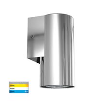 Aries 6W 240V Dimmable LED Wall Pillar Light Stainless Steel / Tri-Colour - HV3625T-PSS316