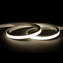 HaviFlex Top Bend 14.4W IP67 24V DC 120 LED Single Colour Flexible Neon 4000K 1 Metre LED Strip / Neutral White - HV9796-IP67-200-4K
