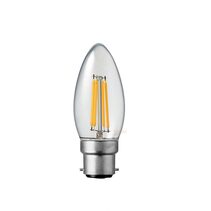 Filament Clear Candle LED 4W B22 Dimmable / Warm White - F422-C35-C-27K