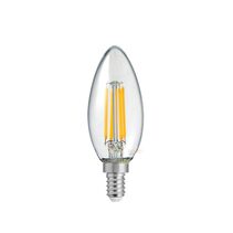 Filament Clear Candle LED 6W E12 Dimmable / Warm White - F612-C35-C-27K