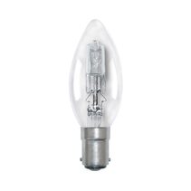 Halogen Candle 28W SBC Clear - CAN28WSBCC