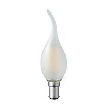 Filament Frosted Flame Candle LED 4W B15 Dimmable / Warm White - F415-C35T-F-27K