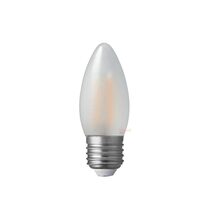 Filament Frosted Candle LED 4W E27 Dimmable / Warm White - F427-C35-F-27K