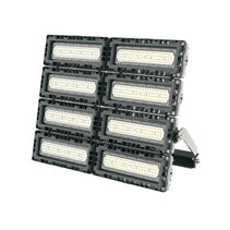 High Power 800W 15° LED Floodlight Black / Warm White - AQL-931-F8003015S