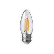 Filament Clear Candle 12V~24V DC LED 4W E27 Dimmable / Warm White - F427-C35-C-12V