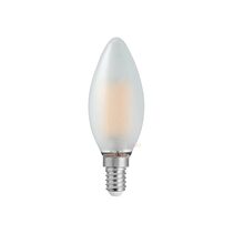 Filament Frosted Candle LED 4W E14 Dimmable / Natural White - F414-C35-F-40K
