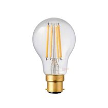 Filament Clear GLS LED 8W GLS B22 Dimmable / Extra Warm White - F822-A60-C-22K