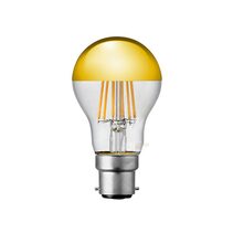 Filament Gold Crown GLS LED 9W B22 Dimmable / Warm White - F922-A60-GC