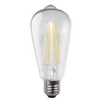 Filament ST64 Clear 8W LED E27 Dimmable / Warm White - LST21WW/E27D/C