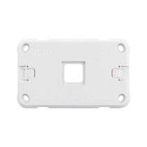 Pixie Ambience 1 Gang Wall Plate Only White - SWP1