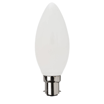 Filament Opal Candle 4W B15 Dimmable LED Globe / Warm White - LCA27B15D