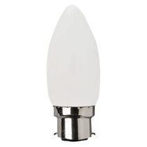 Filament Opal Candle 4W B22 Dimmable LED Globe / Warm White - LCA27B22D