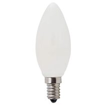 Filament Opal Candle 4W E14 Dimmable LED Globe / Warm White - LCA27E14D