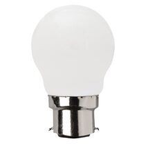 Filament Opal Fancy Round 4W B22 Dimmable LED Globe / Daylight - LFR50B22D